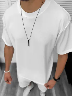 Tricou barbati alb, cu MIC DEFECT DEF8206 O3-1.3 Tricou barbati alb, cu MIC DEFECT DEF8206 O3-1.3